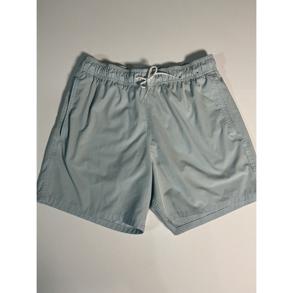 Hollister Light Blue Volley Swim Trunks Shorts Men's Size M